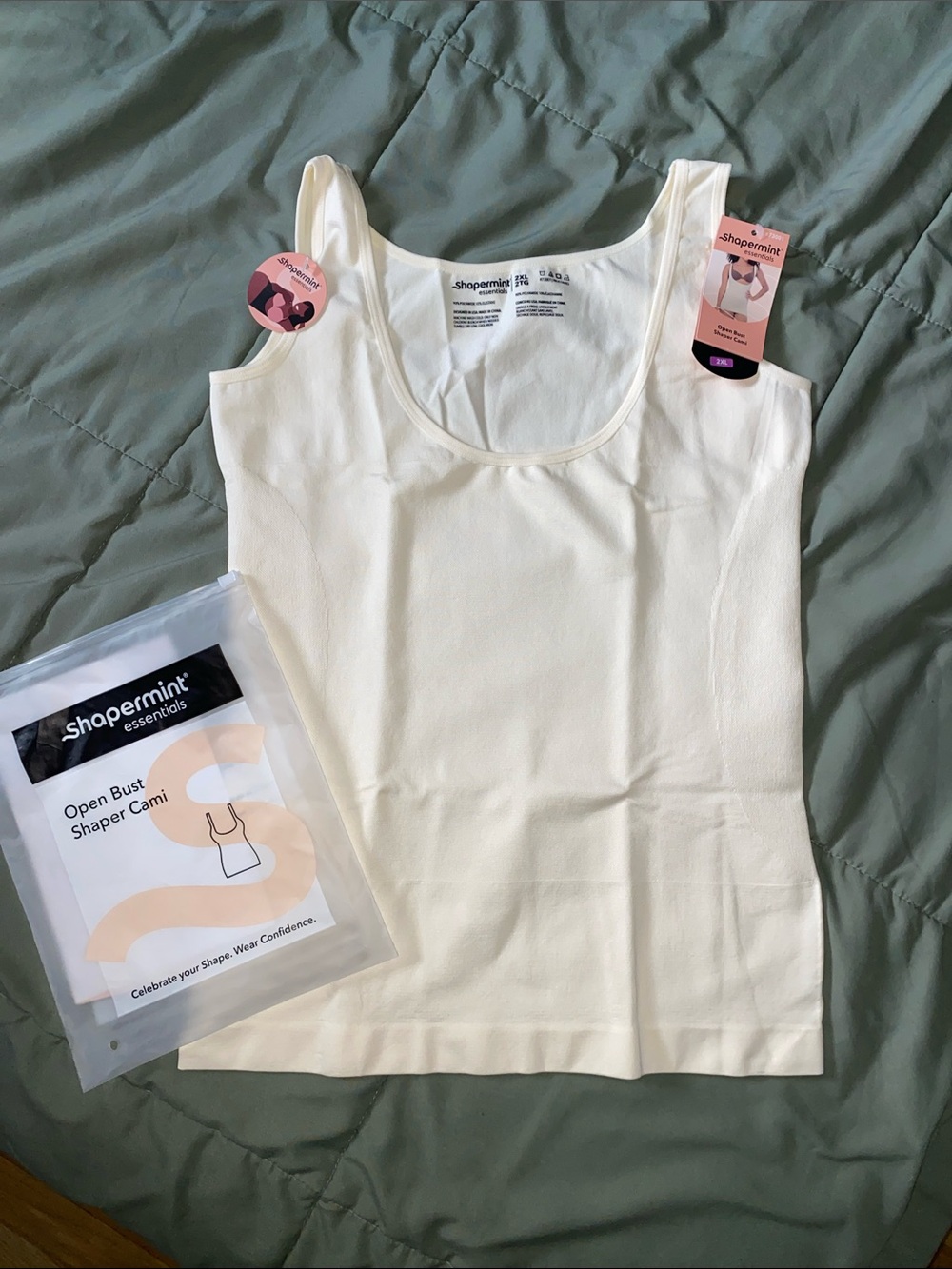 Brand new Shapermint Open-Bust Shaper Cami - Cream